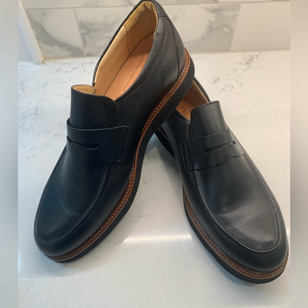Samuel Hubbard Ivy Legend Black Leather Loafers Shoes Size 11.5 - Picture 3 of 11